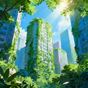 Green City Decoration