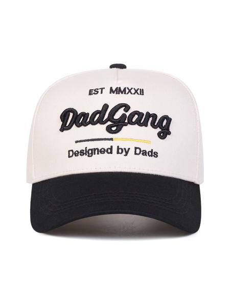 Unisex Dadgang Letter Baseball Cap, Adjustable Outdoor Sun Protection Hat, Casual Woven Fabric, Spring & Fall Travel Beach Vacation, Quality Caps