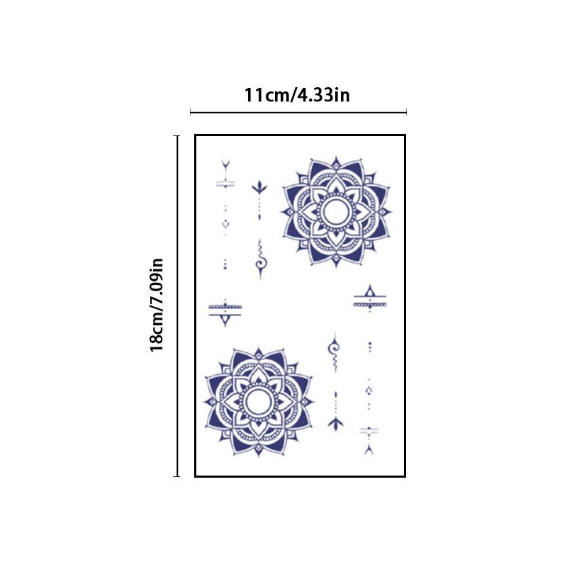 Herbal juice trendy pattern chest nipple sticker sexy temporary sticker waterproof and sweat proof tattoo sticker