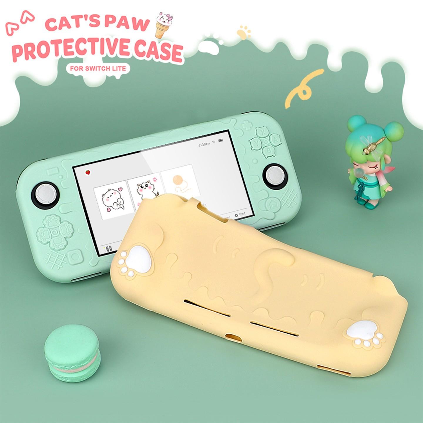 Switch Lite Protective Case, Soft Silicone Shell, Anti-Scratch Cover, Durable Protection for Nintendo Switch Lite, Essential Accessory