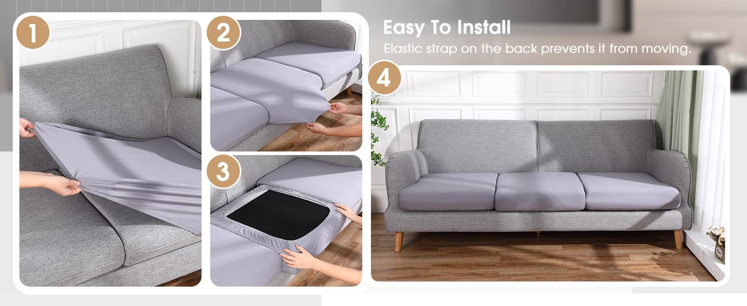 12/8/4Pcs Summer Patio Cushion Covers for Outdoor Patio Furniture & Indoor Sofa Cushions, Elastic Sofa Cover Sofa Slipcover Couch Covers Anti-Slip Sofa Seat Cover Replacement Sets for Summer Patio Decor 12/8/4Pcs Summer Patio Cushion Covers for Outdoor Patio Furniture & Indoor Sofa Cushions, Elastic Sofa Cover Sofa Slipcover Couch Covers Anti-Slip Sofa Seat Cover Replacement Sets for Summer Patio Decor