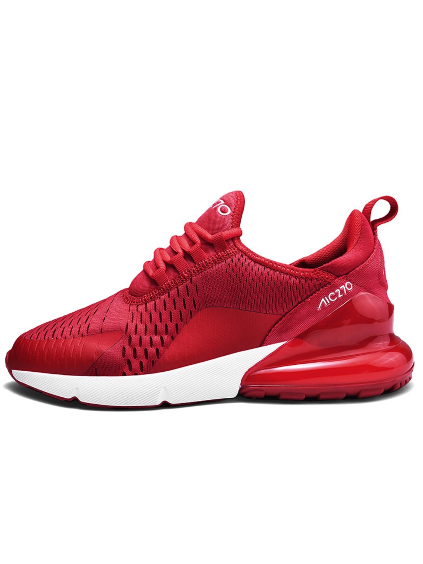 Men's Lightweight Breathable Mesh Running Shoes, Sporty Style Gym Outdoor Sneakers, Comfortable All Season Athletic Footwear, Runner Athletic Shoe