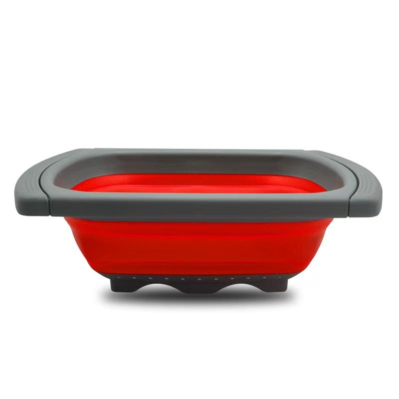 Multifunctional Expandable Folding Draining Basket, Laundry Filter, Kitchen Sink Strainer and Kitchen Sink Drainage Solution, Ideal for Outdoor Camping Use