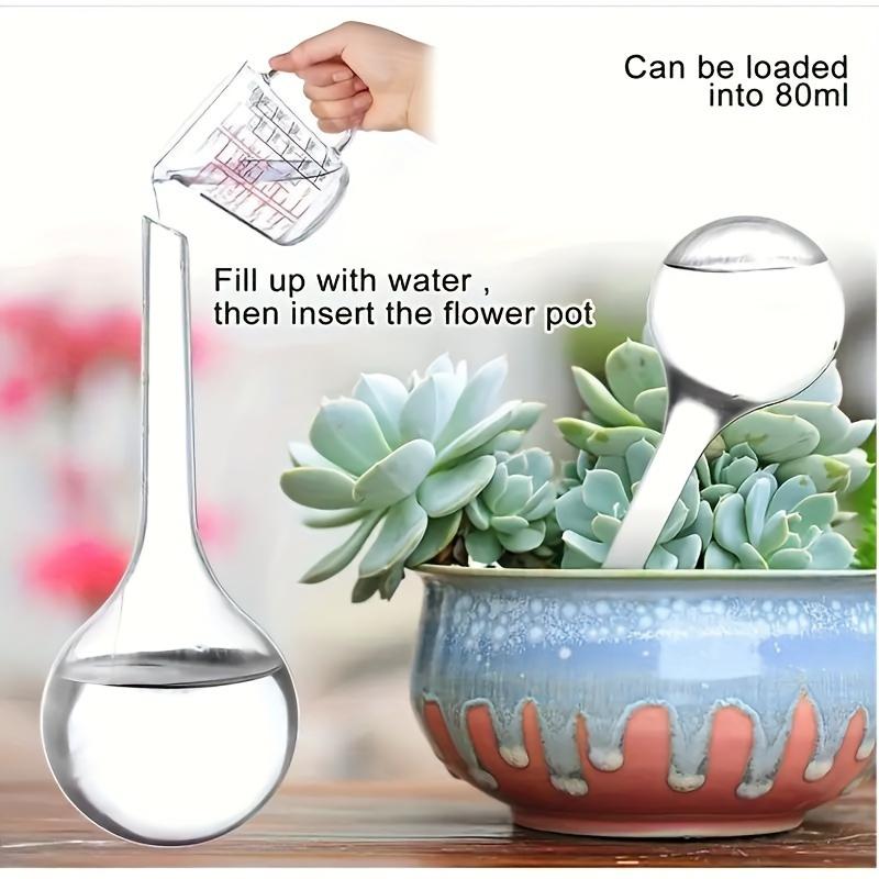 10pcs Self-Watering Globes - Automatic Drip Irrigation System for Plants & Flowers, Easy-to-Use Garden Tool, Automatic Watering Devices, Watering Systems