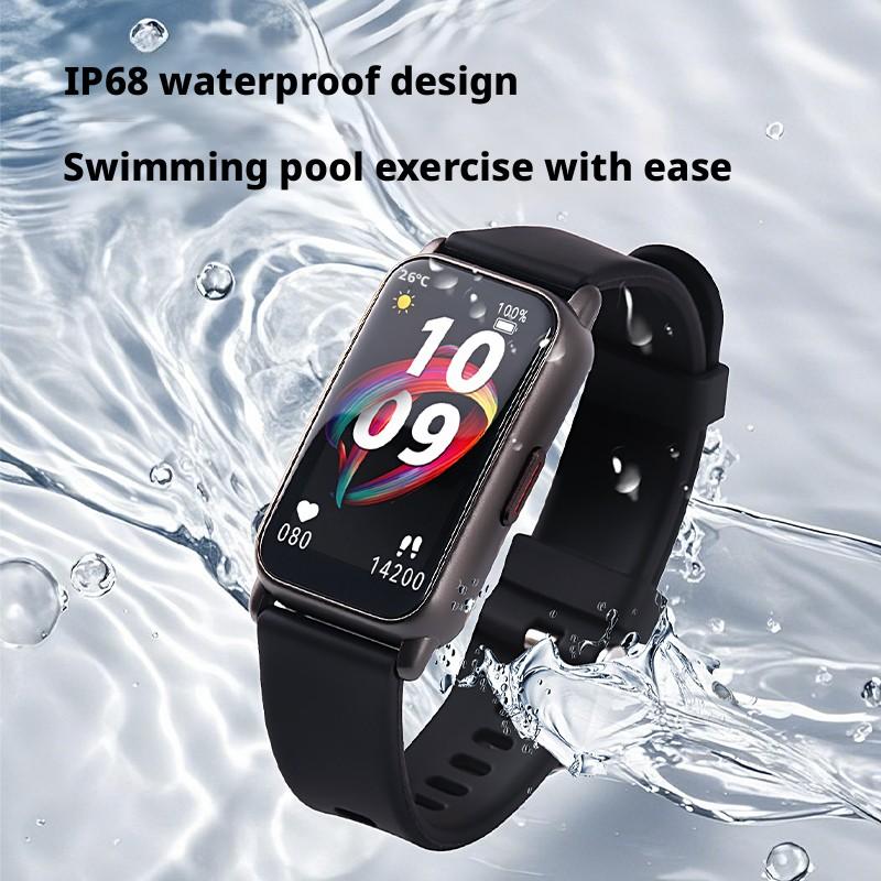 Lasca Smart Sports Watch Unisex, 70+ Modes Fitness Trainer, Blood Pressure Heart Rate Monitor, Waterproof, All-In-One Health Tracker