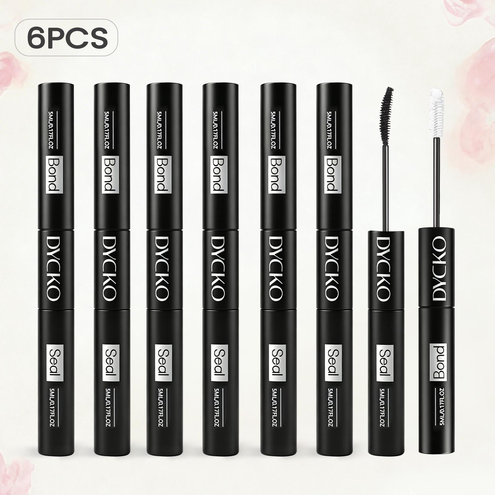 DYCKO Lash Bond and Seal, 72H Strong Hold Waterproof Eyelash Glue for Cluster Lashes, DIY Lash Extension Kit at Home, Beginner Friendly, Vegan & Cruelty Free