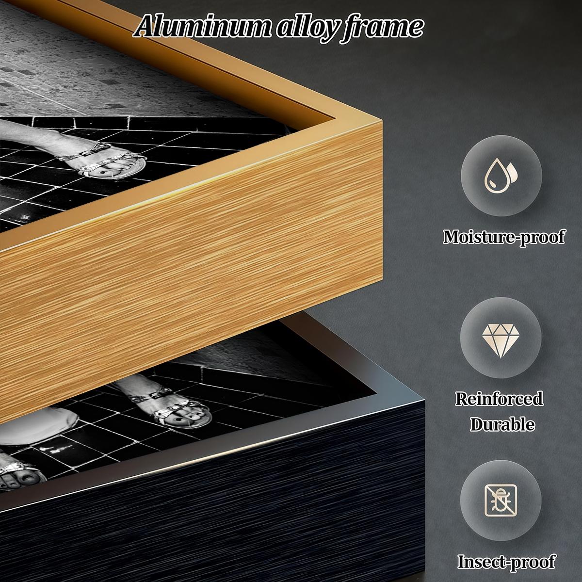 3 Counts Aluminum Alloy Framed Painting, Funny Woman Bathroom Drinking And Smoking Poster, Home Decoration For Living Room, Bedroom, Office, Restaurant, Hallway Wall Decor, Odorless Print Artwork, Luxury Perfect Gift For Friends And Family