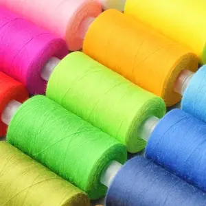 1 Box 20 Colors Large Size Sewing Thread, Every Roll 500 Yards Polyester Line, DIY Sewing Machine Bottom Line, Hand Sewing Set Thread, Sewn Embroidery