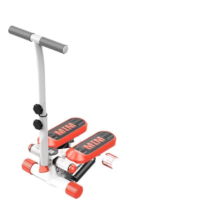 Mini Steppers for Exercise at Home with Resistance Bands 330LBS Loading Capacity Adjustable Height Dual Hydraulic Drive Portable Cardio Equipment for Full Body Workout - Led Monitor Strength Training Beginner Friendly