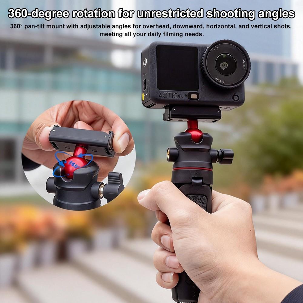 Mini Selfie Stick with 360 Degree Rotation, Tripod Stabilizer, Portable Travel Design, Video Recording/blogging Stand, Perfect Gift, Cellphone Accessories, Smartphone Camera Accessories