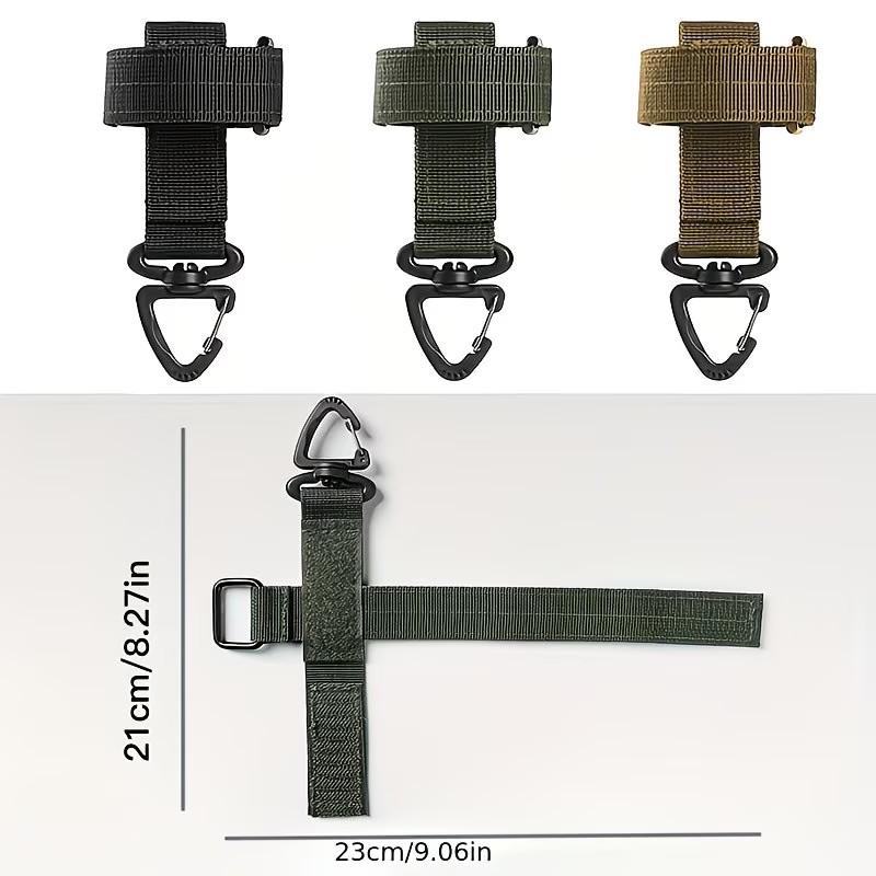 Multi-Functional Glove Hook, Outdoor Keychain, Rope Organizer, Tactical Gear Clip, Camping Gloves Hanger, Military Hook, Camping Essentials
