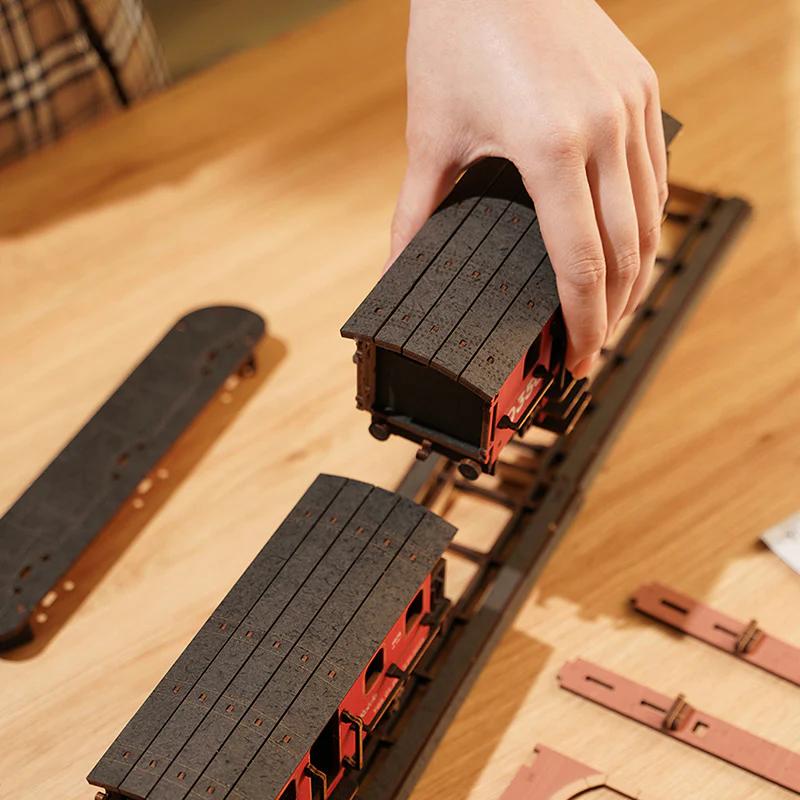 Rolife Steam Journey 3D Wooden Puzzle TGS01