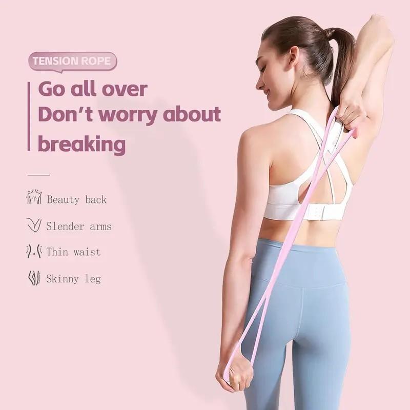 【LOL BOX】Figure 8 Fitness Resistance Band for Women and Men, Elastic Exercise Bands for Arm Chest Back and Shoulder Training, Chest Expander Yoga Pilates Gym Home Workout Pulling Rope, Muscle Toning and Strength Training Tubing with Foam Handles 【LOL BOX】Figure 8 Fitness Resistance Band for Women and Men, Elastic Exercise Bands for Arm Chest Back and Shoulder Training, Chest Expander Yoga Pilates Gym Home Workout Pulling Rope, Muscle Toning and Strength Training Tubing with Foam Handles