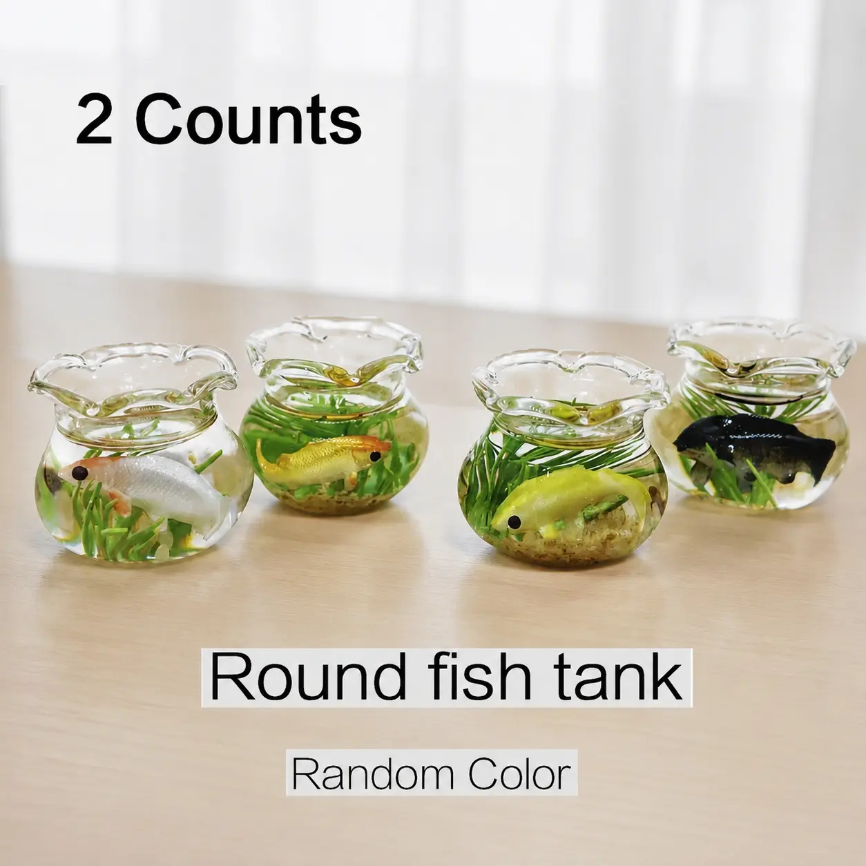 Round fish tank