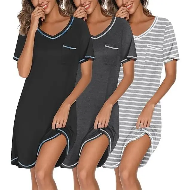 Black/Dark Grey/Light Grey Stripes