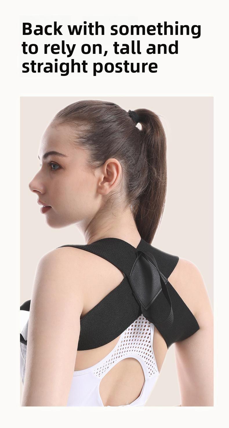 This posture correction belt for chest and back slimming, posture straightening belt for straight back and chest, back fitness and sitting posture tool