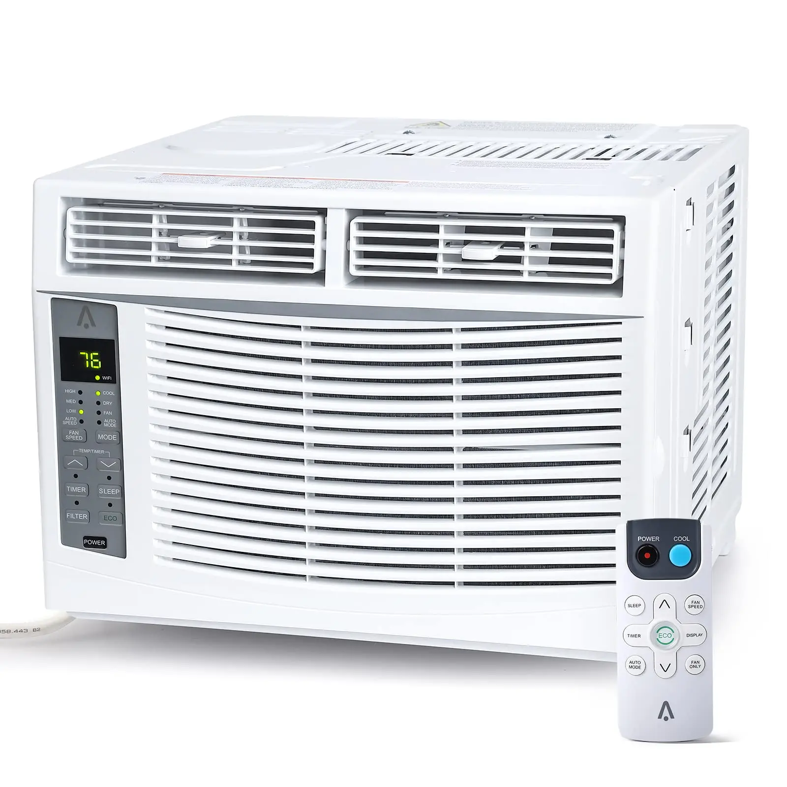 GARVEE 6000 BTU Smart Window Air Conditioner - Fast Cooling & Quiet Operation - Remote & App Control - Energy Efficient Dehumidifier - Easy Installation - WiFi Enabled