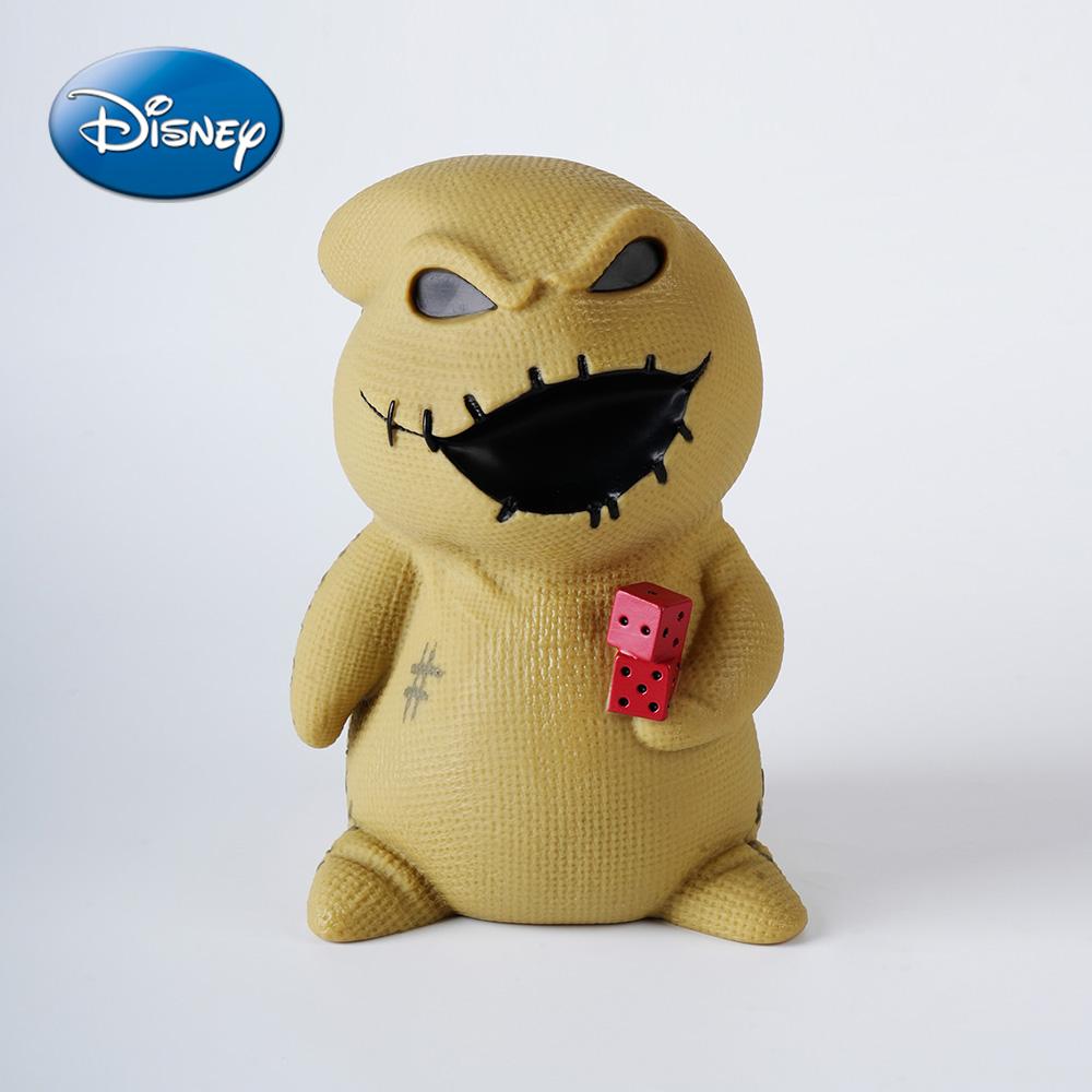 1PC Disney Officially Licensed The Nightmare Before Christmas Oogie Boogie Animation Coin Bank Cute Novelty Art Anime Figural Home Decor Ornaments for Friends and Family Holiday Gift