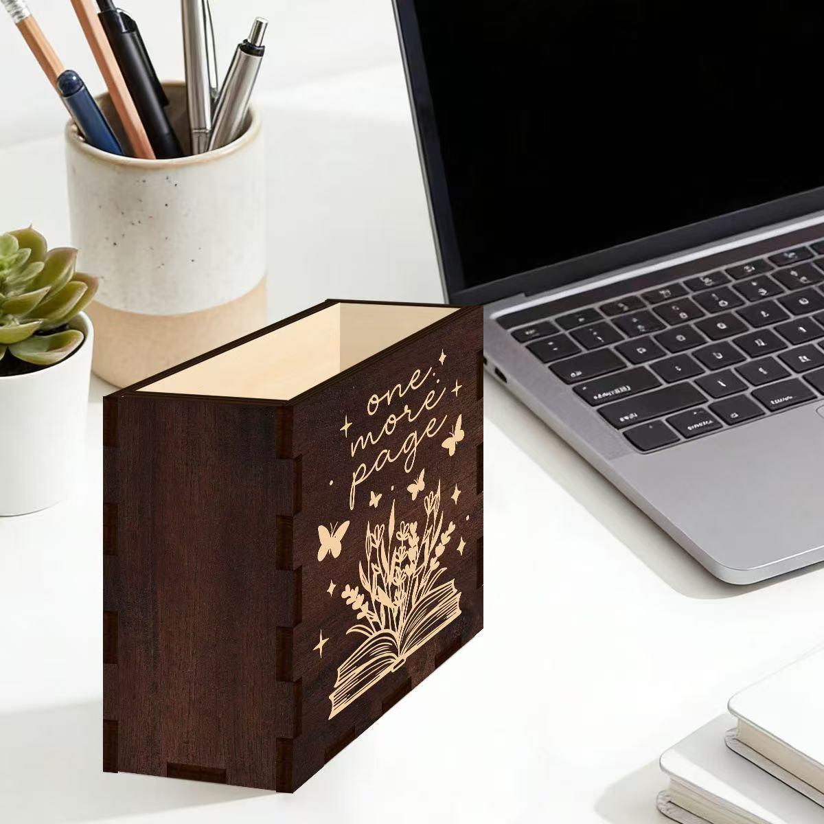 Square Bookmark Clip, Book Lover Gift, Office Supplies, Desk Accessories, End-Of-Year Present, Ideal for Librarians, Teachers, Women