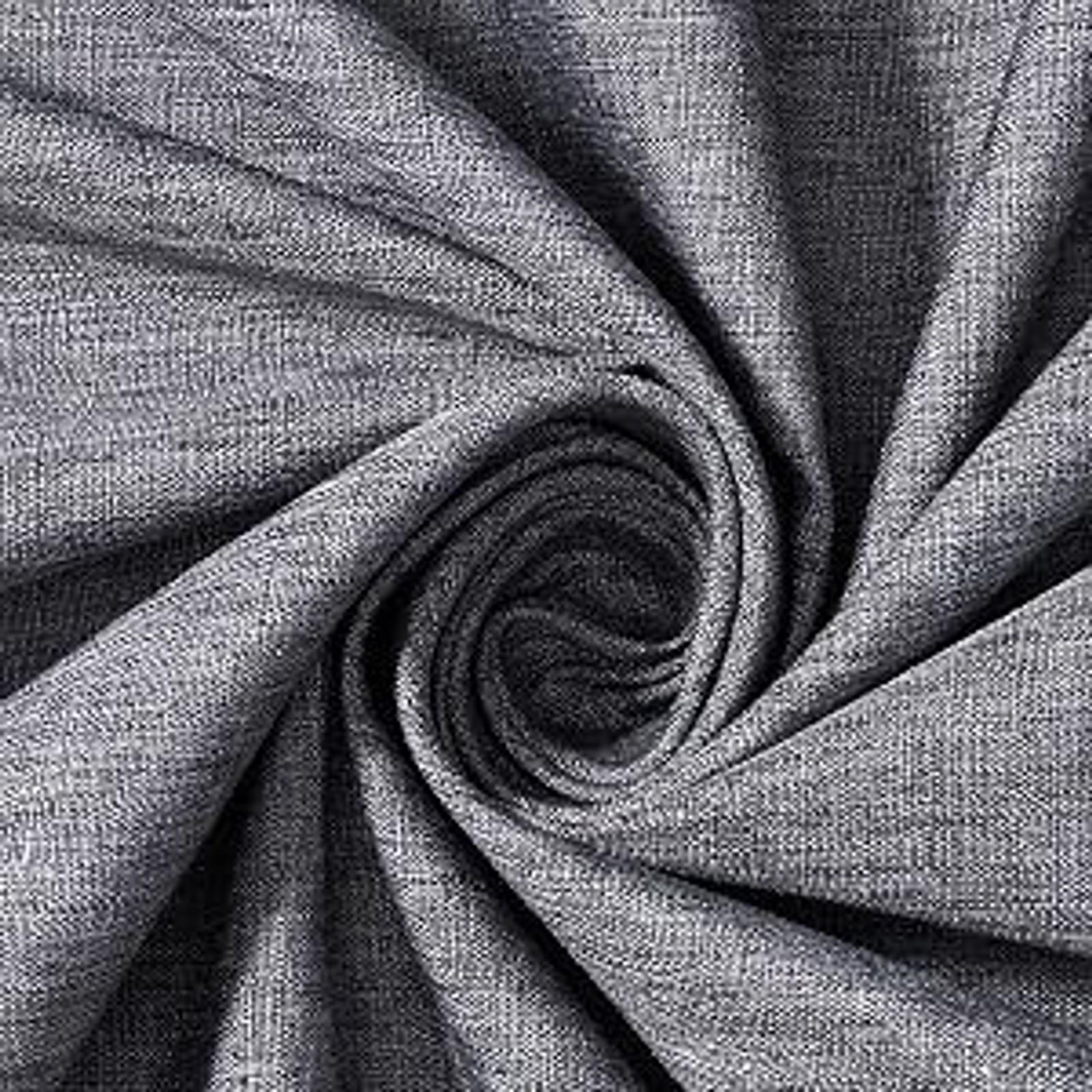 Rectangle Table Cloth Linen Farmhouse Tablecloth Waterproof Anti-Shrink Soft and Wrinkle Resistant Decorative Fabric Table Cover for Kitchen (Dark Grey, 52" x 70" (4-6 Seats))
