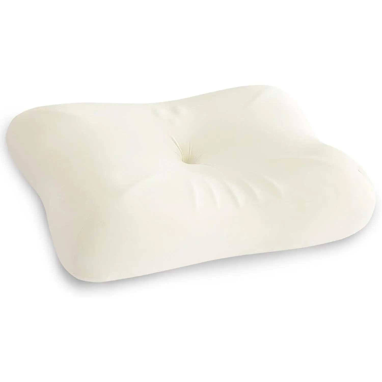 Cervical Pillow for Neck Pain Relief - Contour Memory Foam Pillow for Side and Back Sleepers, Dual Height 4.7" and 3.2" Ergonomic Orthopedic Neck Pillow, Medium-Firm Cervical Spine Support