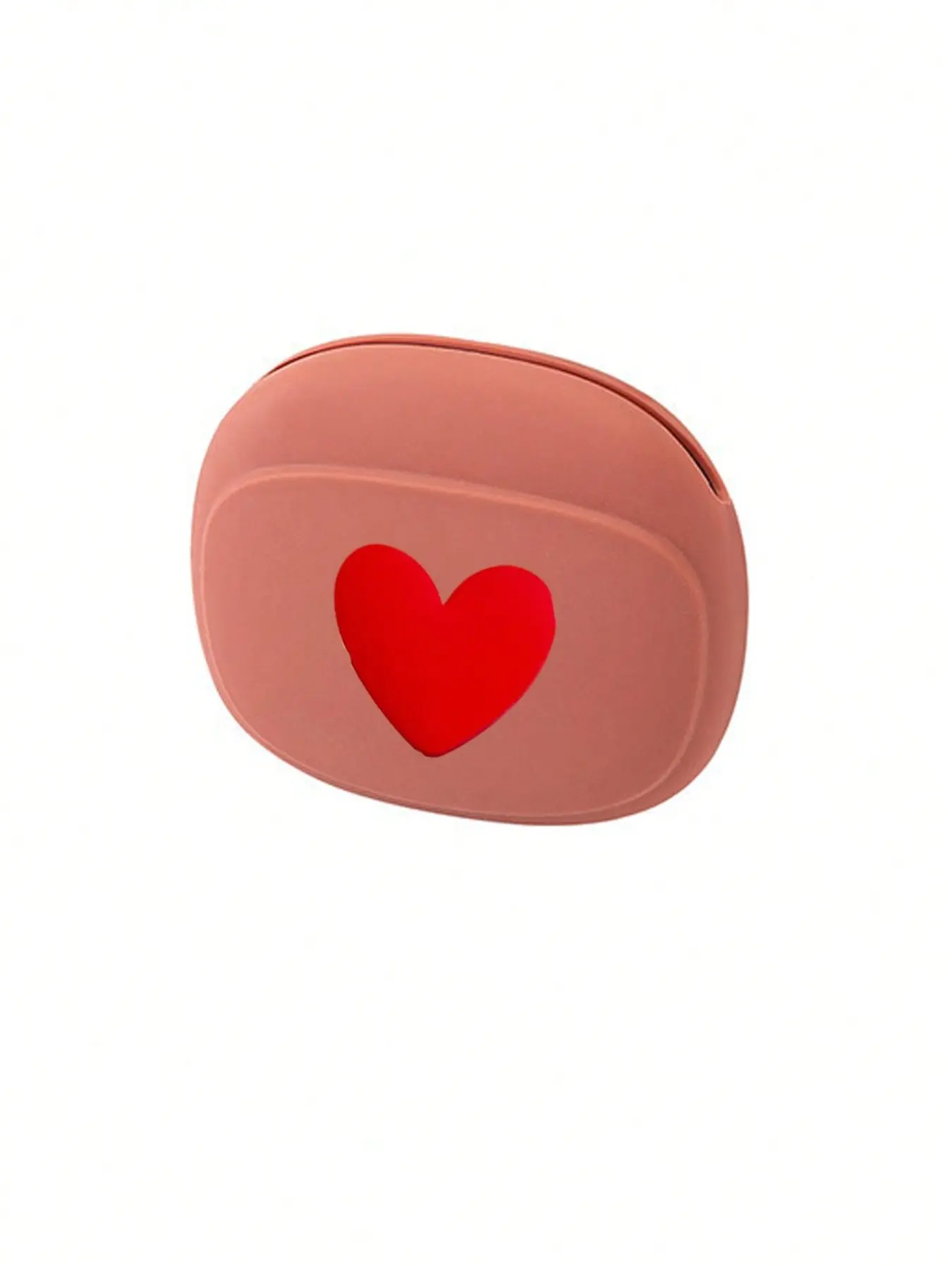 Heartfelt Silicone Earphone Organizer Bag, Data Cable Charger Storage Box, Portable Electronic Accessories Travel Case, Perfect Gift