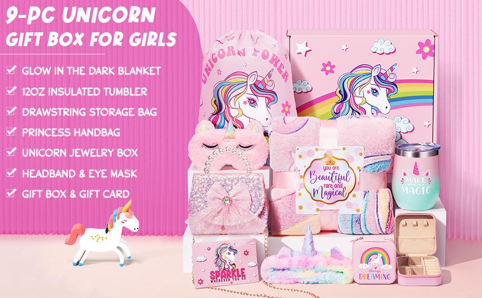 Mayicivo Unicorn Unique Easter Gifts Idea for girls,graduation gift boxes
