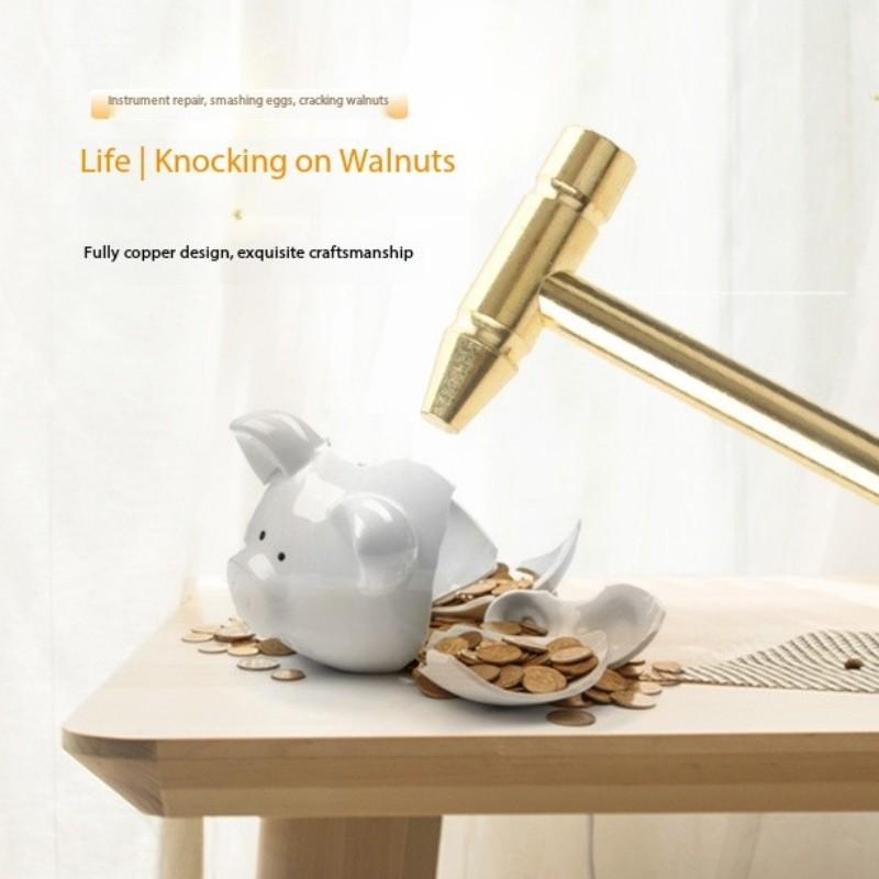 Mini Multi-Functional Hammer 6-In-1, Multitool Nut Hammer, Small Iron Hammer for Home Use, 5-In-1 Screwdriver Tool, Hand Tools, Hardware