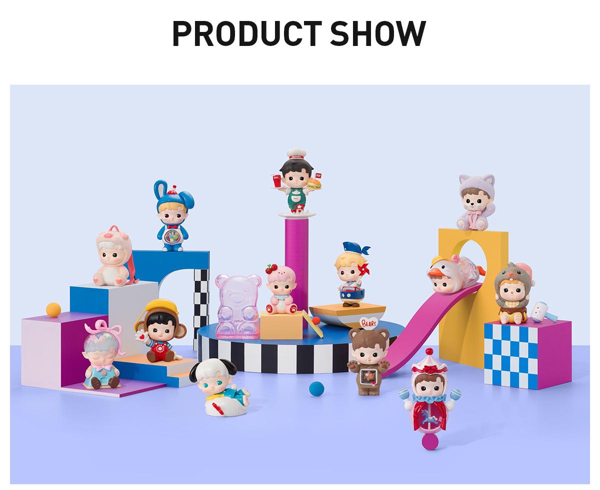 HACIPUPU Rolling Time Machine Series Figures