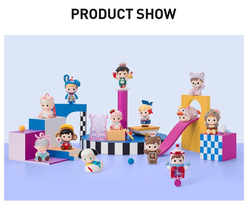 HACIPUPU Rolling Time Machine Series Figures