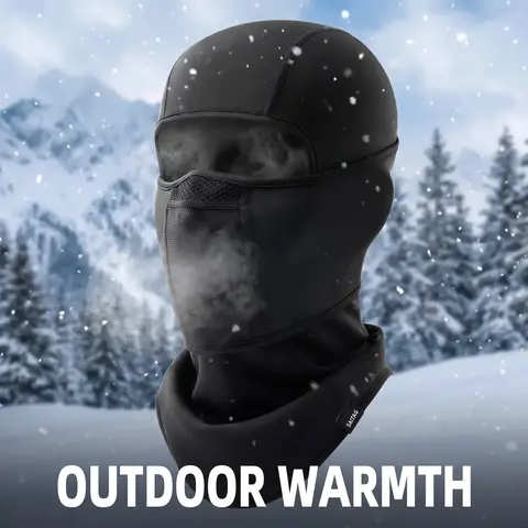 Balaclava Ski Mask, Warm Face Mask for Cold Weather, Winter Skiing Snowboarding Motorcycling Ice Fishing Men, Essential for Outdoor Winter Work, Motorcycle Balaclava Masks #GLOBAL PICKS