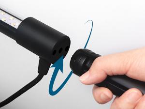 Barrina T10 Grow Lights 4FT, 42W 169 LEDs Full Spectrum Wide Illumination Area, Vertical Standing Plant Light, with On/Off Switch and Tripod Floor Stand