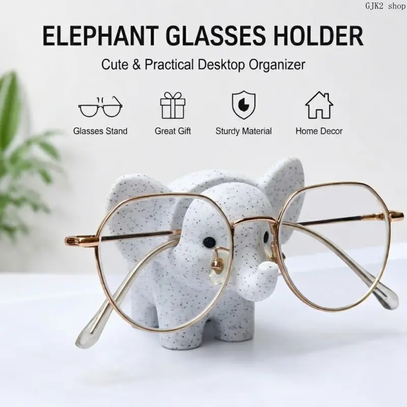 Practical desktop glasses storage rack, keep spectacles organized and avoid misplacing them!