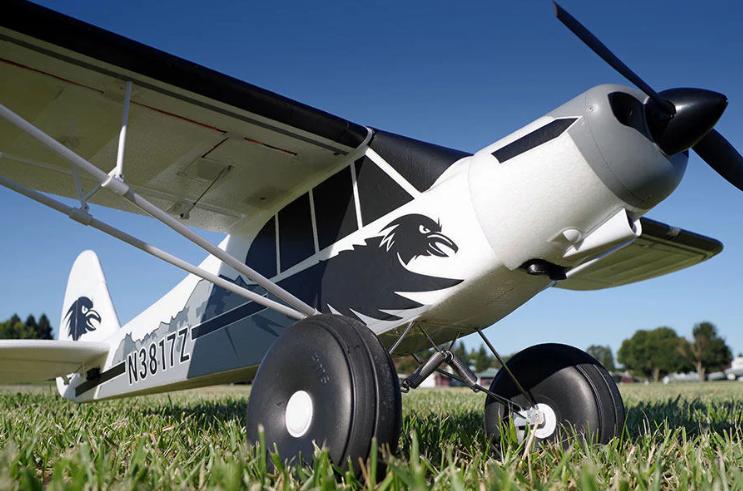 FMS 1700mm PA-18 Super Cub V2 PNP/RTF Gift（RTF = plane, remote, battery battery charger，PNP = plane only）