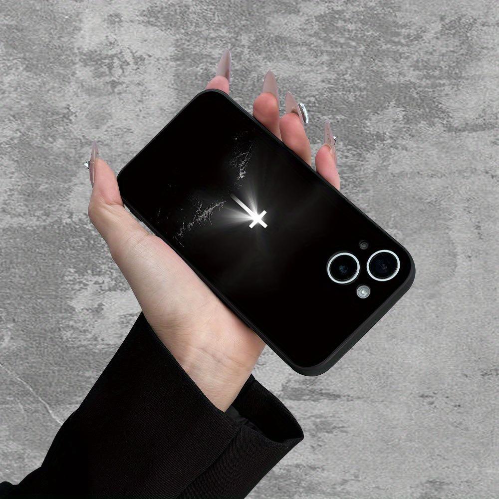 Cross Pattern Shockproof Case for iPhone 15/15 Plus/15 Pro/15 Pro Max/11-16 Promax, Cover, Accessories, Simple Design, Perfect Gift