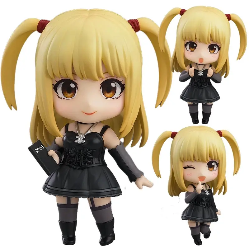 10cm Death Note Anime Figure#2674 Amane Misa Action Figure#1200 L#1160 Yagami Light Figurine PVC Collection Model Doll Toys