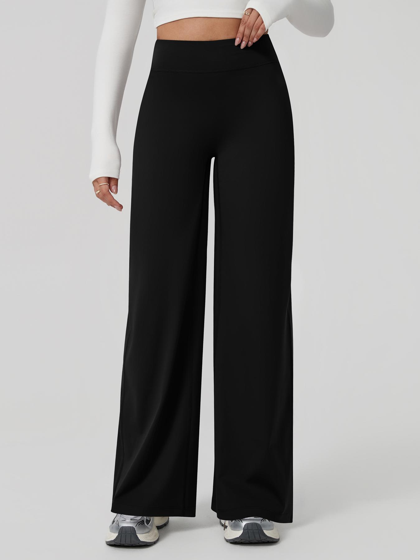 Women's Sporty Leggings, Plain Fitted Design, All Season Comfortable Fitness Running Pants, Elastic & Stylish, Athleisure Style Bottoms