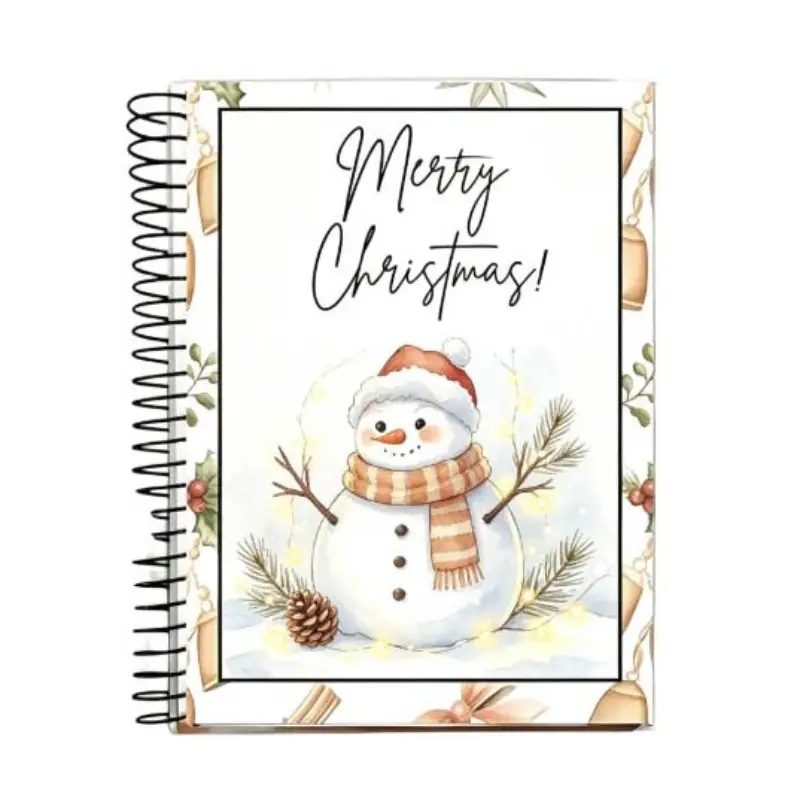 Christmas Gift Card Book, DIY Spiral Bound, Colorful Pages, Personalized Christmas Gifts for Family, Friends, Students