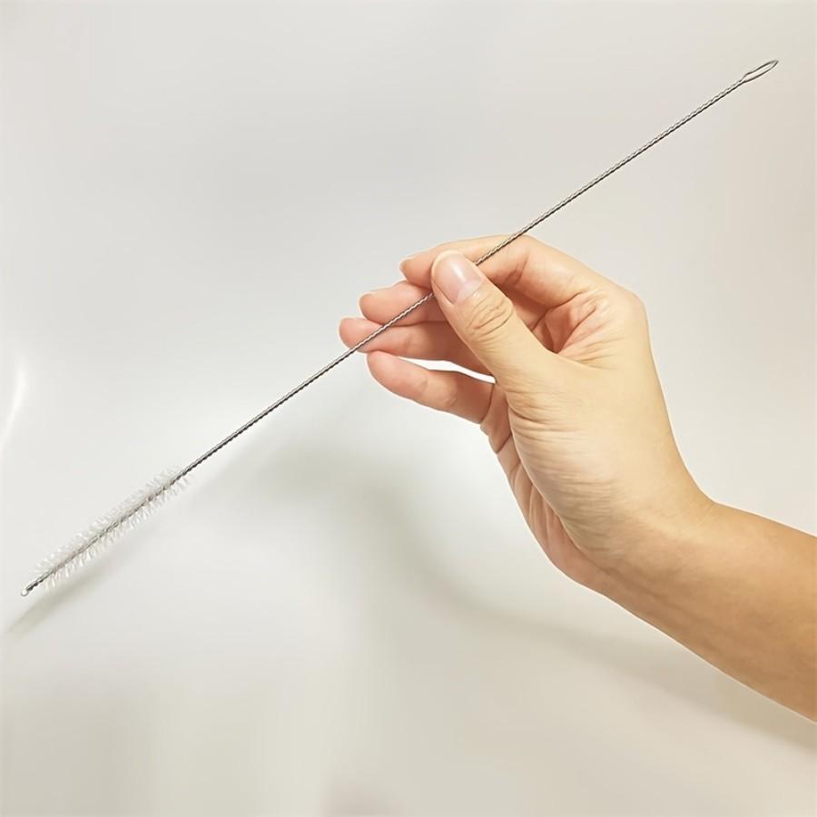5 or 10 Pack Stainless Steel Effective Cleaning Brushes for Reusable Kitchen Tools, Perfect for Glassware and Metal Straws