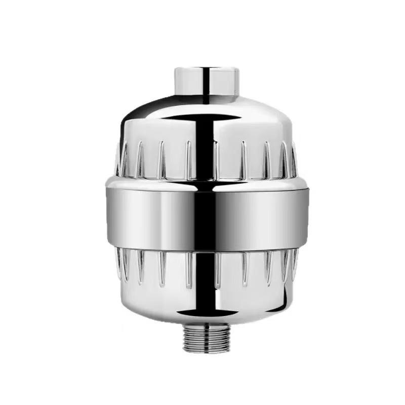 Home Bathroom Shower Head Filter Water Purifier, Improves Water Quality for Bathing, Home Filter Core, Pre-Installation Shower Filter, Showerhead Filter