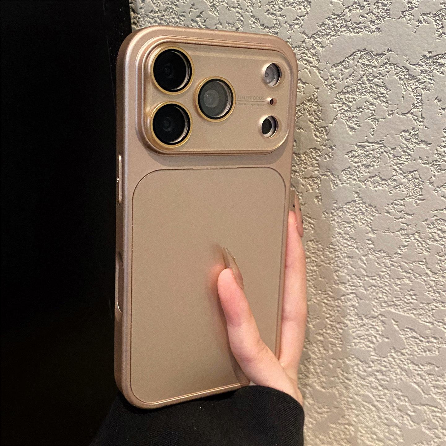 Cute Glossy Smooth Soft TPU Phone Case, Skin-Feel Soft TPU Bumper & Hard PC Back, Full Lens Protection, Cute Minimalist , Compatible with iPhone 17/16/15/14/13 Pro Max Plus Air, Tiffany Blue