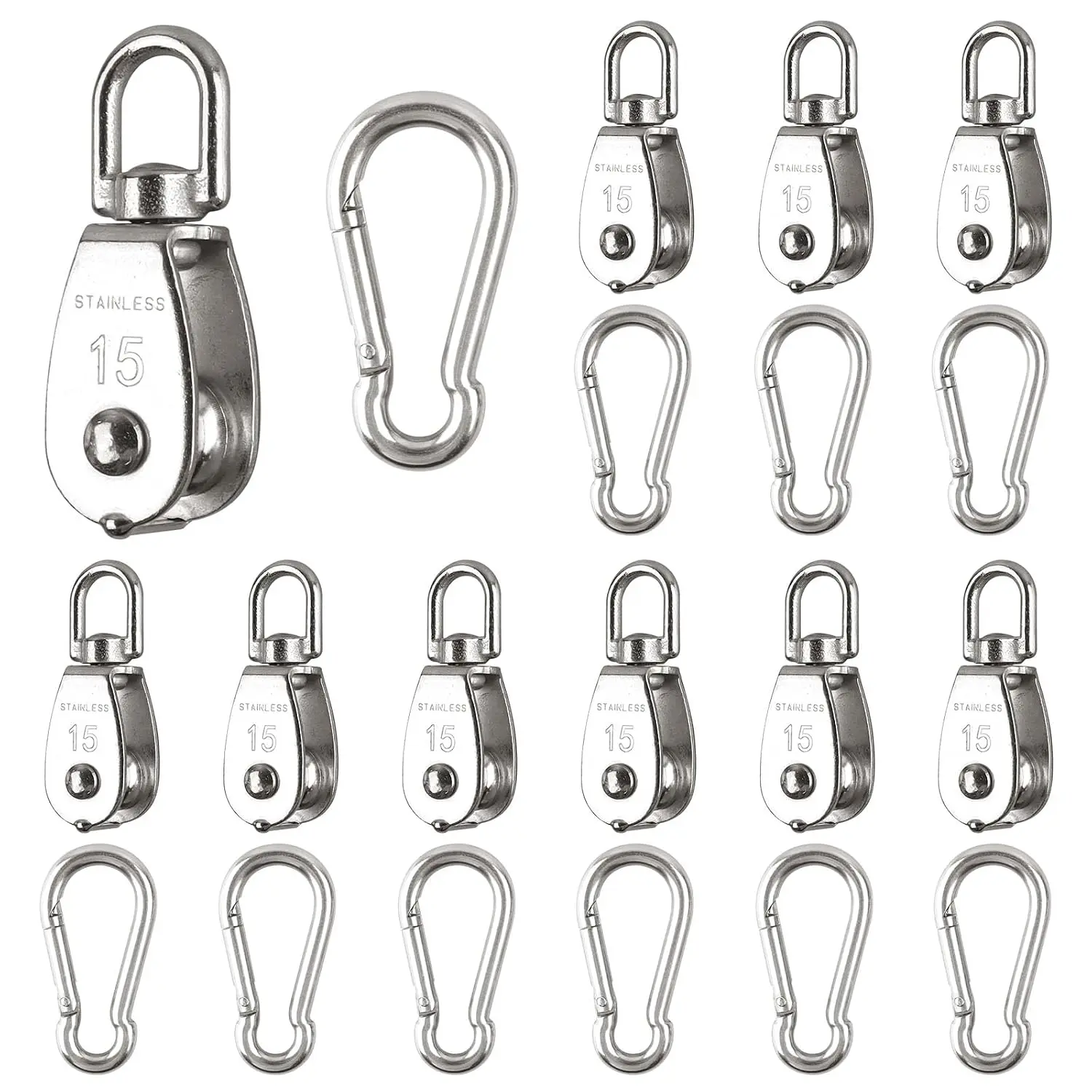10*M15 Pulley/Hook