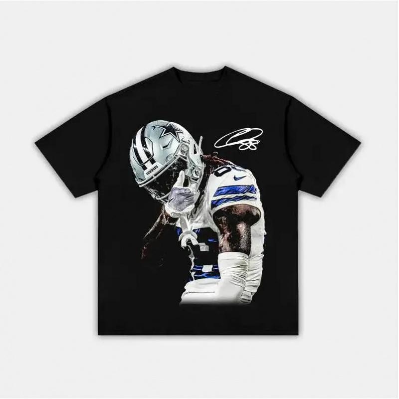 CeeDee Lamb HIM Graphic Tee, T-Shirt & Sweatshirt, Dallas Football Game Day Streetwear Merch, Unisex Classic Crewneck Top, Trendy Casual Sport Apparel, Perfect Gift For Him And Her Football Fans