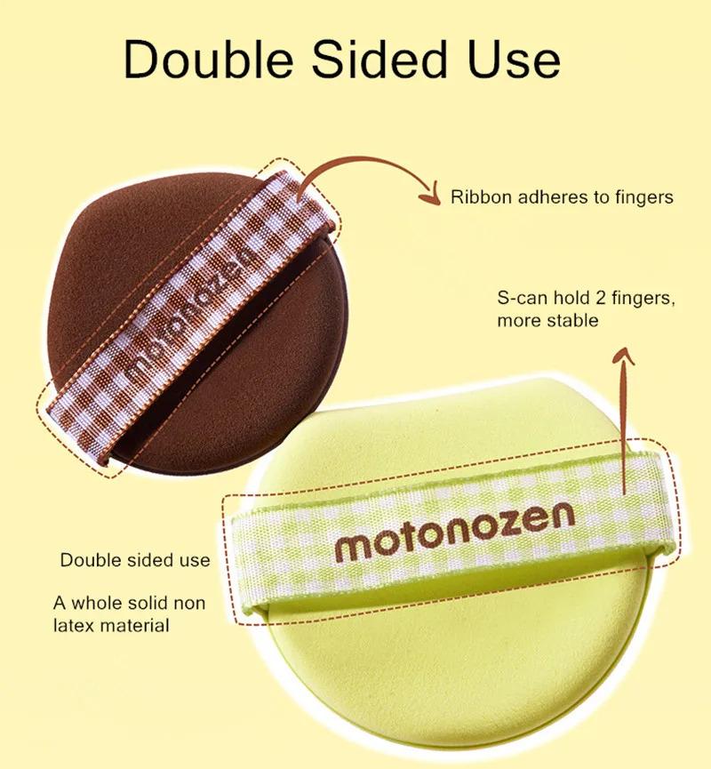 MOTONEOZEN 4pcs Makeup Blender Puffs Soft Smooth Powder Liquid Foundation Concealer Cosmetic Sponge Applicator Tool Dry Wet Use