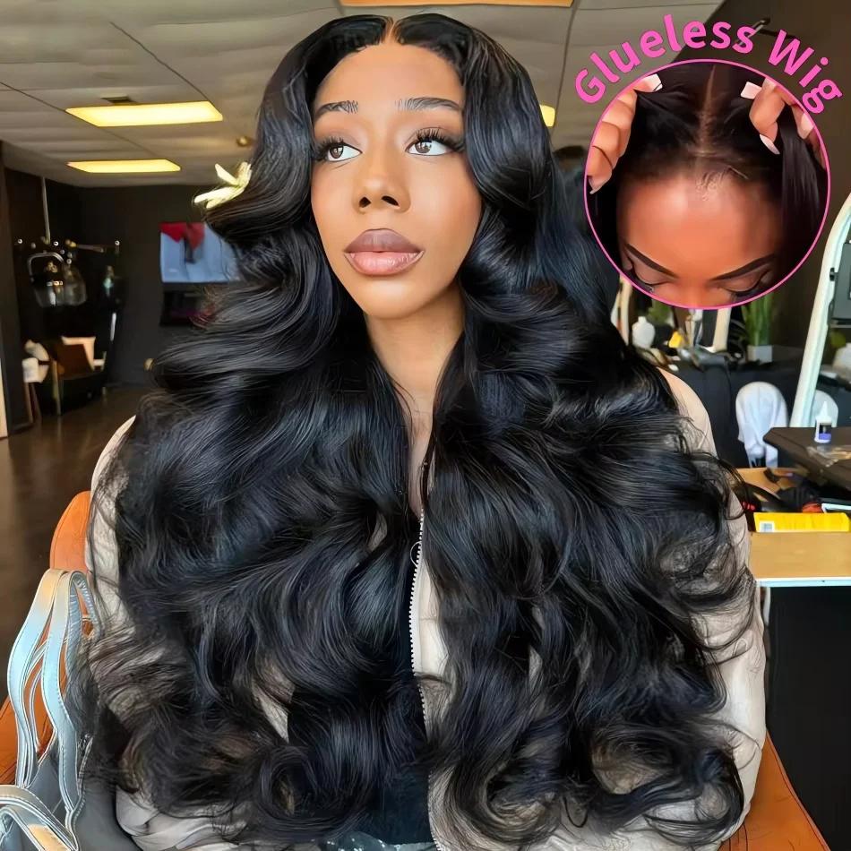 Bling Hair Body wave Wigs Glueless Wig Human Hair Ready To Wear 5x5 Lace Frontal Wig 4x4 Brazilian Closure Wig For Women Lace Front Wigs