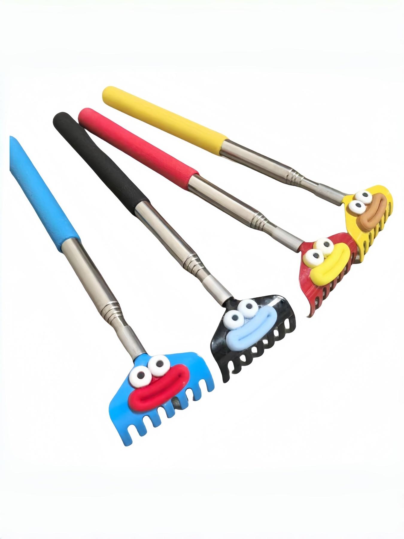 Cute Cartoon Back Scratcher, Metal Extendable Back Scrubber, Daily Use Back Scratch Tool, Comfortable and Practical Design