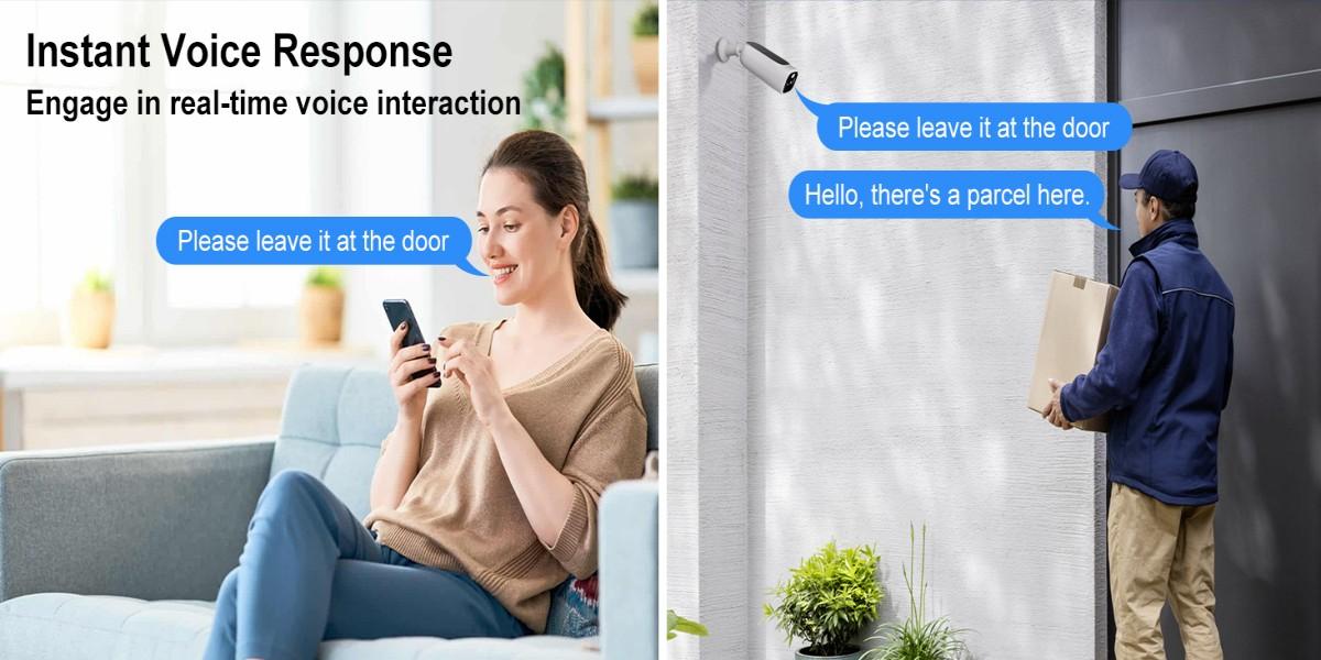 2K Smart Solar Camera, Wall-Mounted Night Vision Camera, Two-Way Audio WiFi Camera, Wireless Outdoor Waterproof, 7500mAh Camera, Mini Solar Camera, Subscription-Based AI Face Recognition/Vehicle/Pet Detection, Supports Cloud Storage, SD Card, TF Card