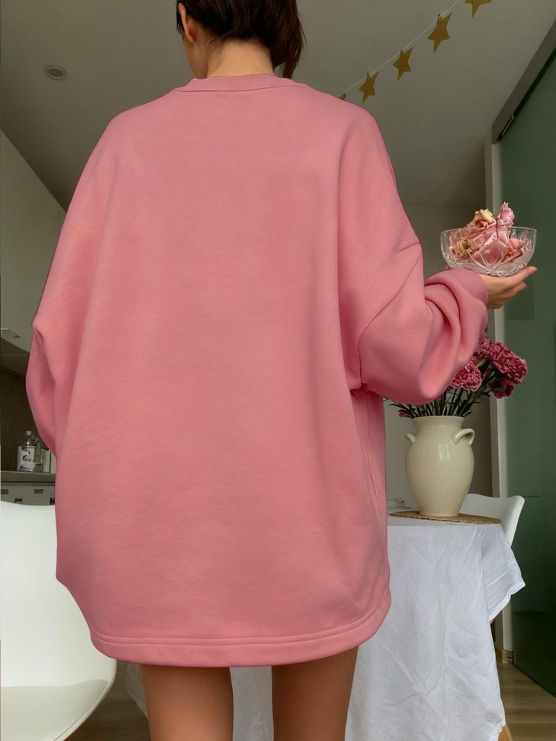 Women's Knitted Autumn Winter Patchwork Round Neck Elegant Long Sleeve Dress, Stylish Fall Fashion, Comfortable and Warm