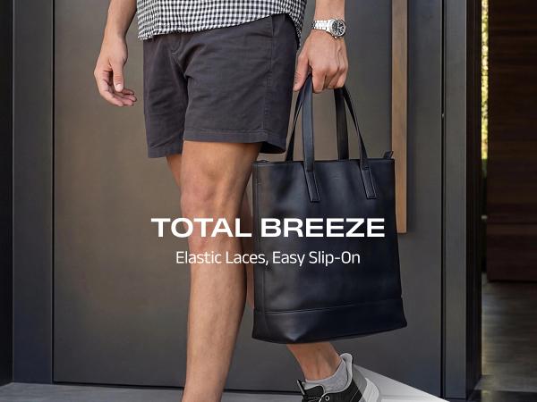【summervibes】BRUNO MARC Men's Hands-Free Slip-On Loafers - Waterproof, Wide Toe Box, Non-Slip Walking Shoes, Lightweight Comfortable Athletic Footwear, Casual Sports Trainers,summervibes