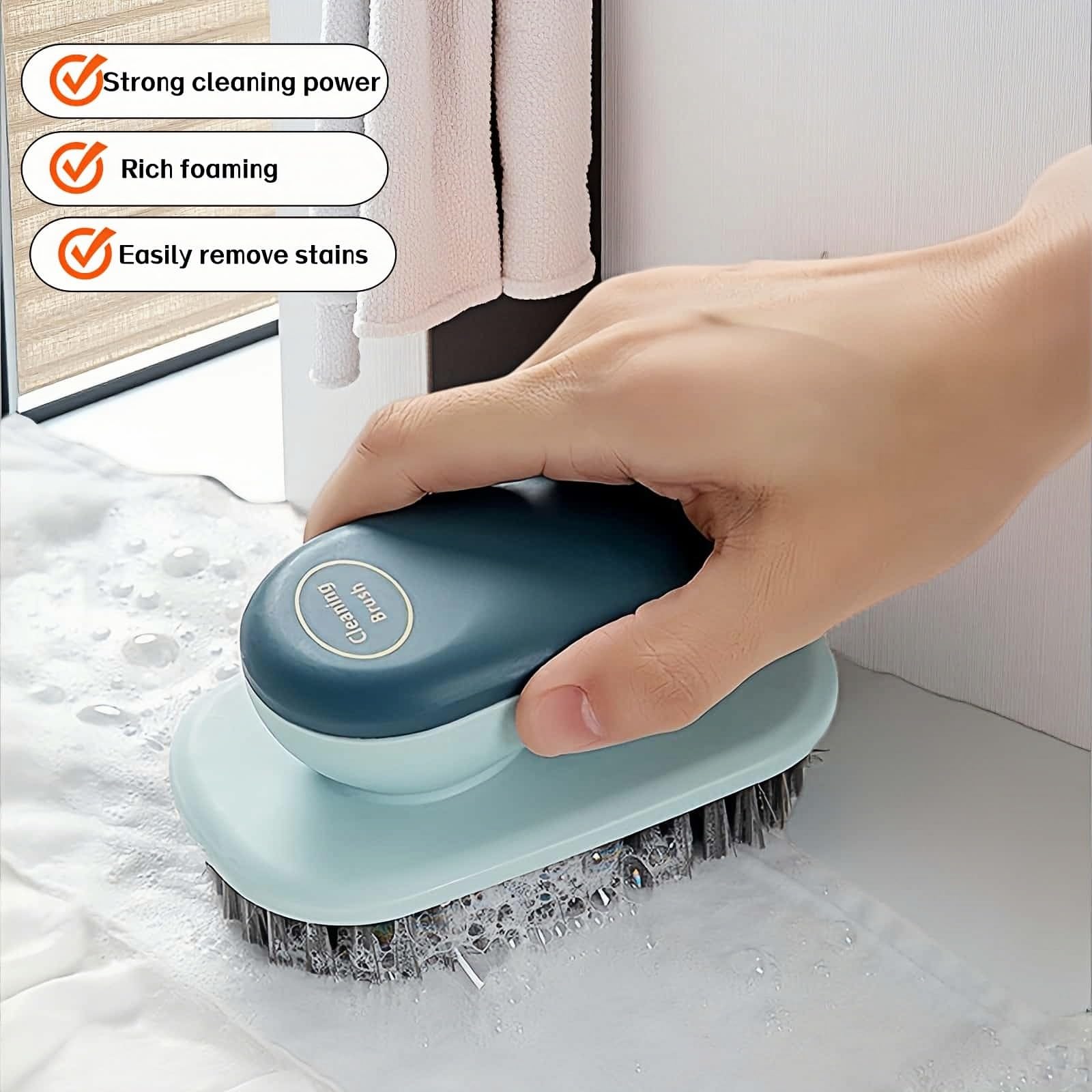 Practical Shoe Brush & Professional Shoe Cleaning Gadget, Multi-Functional Laundry & Shoe Scrub Brush, Unisex for Bathroom, Toilet & Kitchen